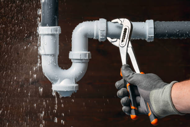 Professional Sewer Line Repair technician working in Yorktown, VA